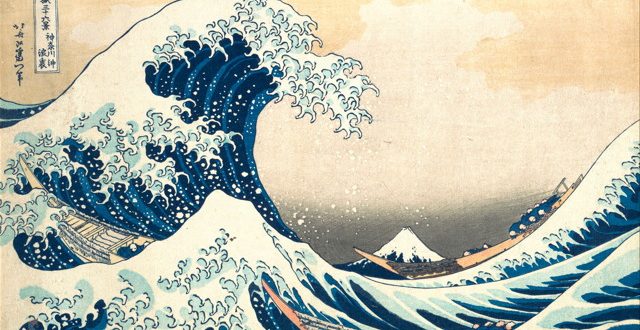 Tsunami by Hokusai